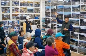 東日本大震災の遺構、来訪減