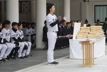 阪神が日本一へ必勝祈願