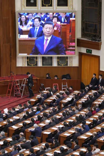 中国、政協会議が閉幕