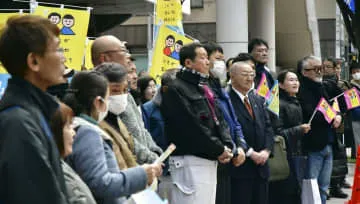 現職服部誠太郎氏、再選へリード