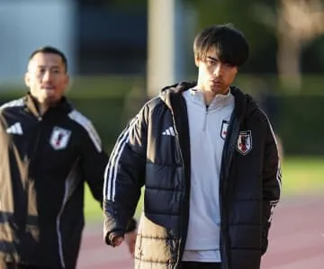 サッカー日本代表が合宿スタート