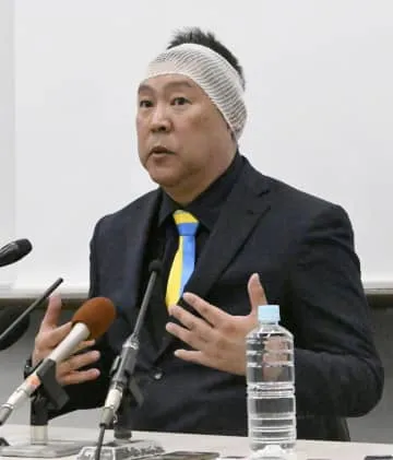 N党立花氏、岸和田市長選出馬へ