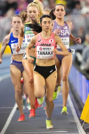 女子3千メートルで田中希10位