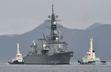 護衛艦「いなづま」を詳細調査へ