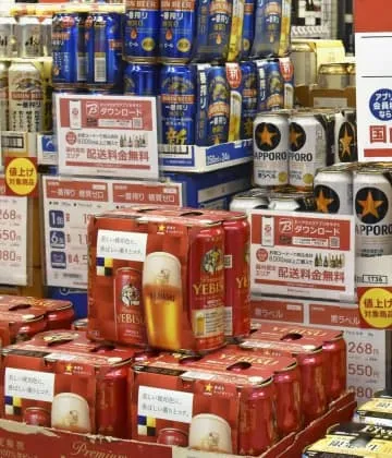 12月のビール類販売、2社減少