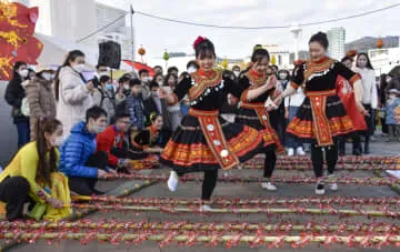 神戸でベトナム旧正月祝う