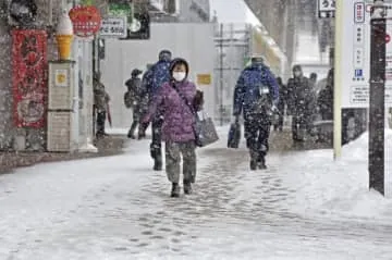 太平洋側平地も大雪の恐れ