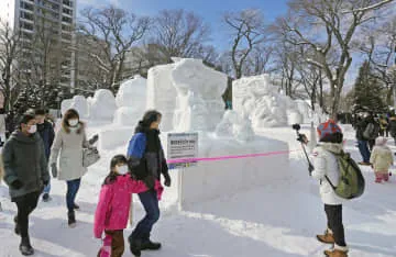 さっぽろ雪まつり、3年ぶり開幕