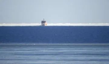 北海道紋別市でも「流氷初日」