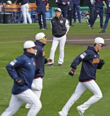 WBC日本代表が合宿スタート