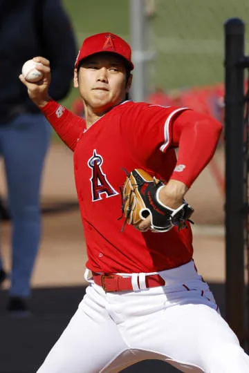 大谷、ブルペンで37球