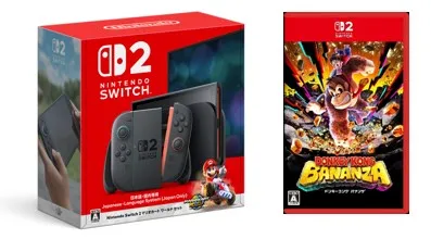 【セット商品】Nintendo Switch 2（日本語・国内専用） マリオカート ワールド セット +ドンキーコング バナンザ